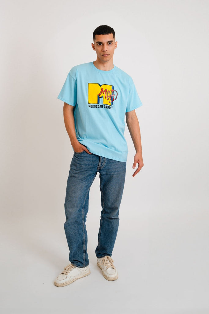 MAD BABY BLUE T-SHIRT