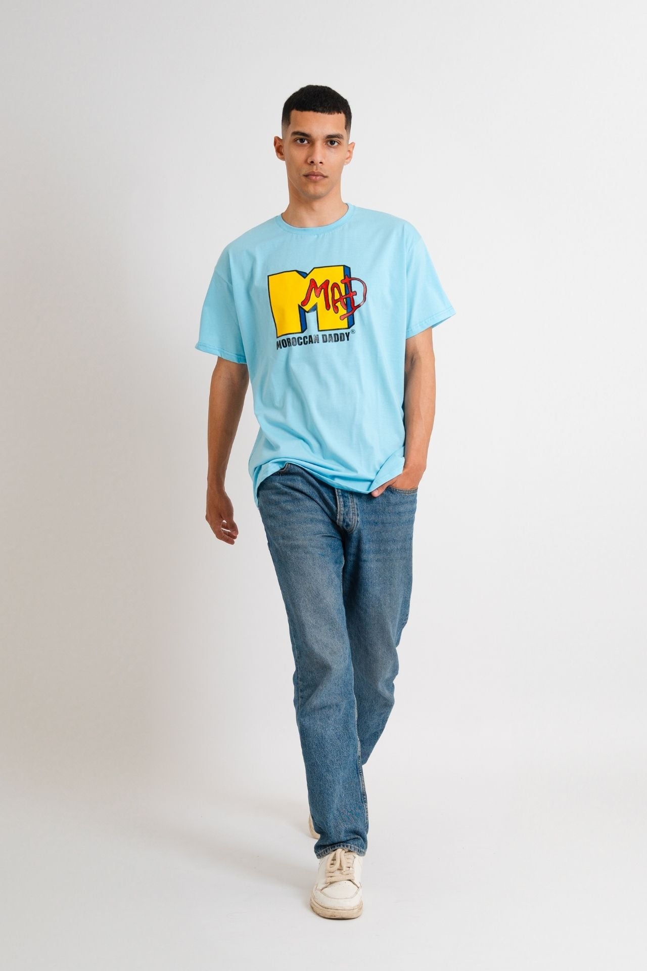 MAD BABY BLUE T-SHIRT