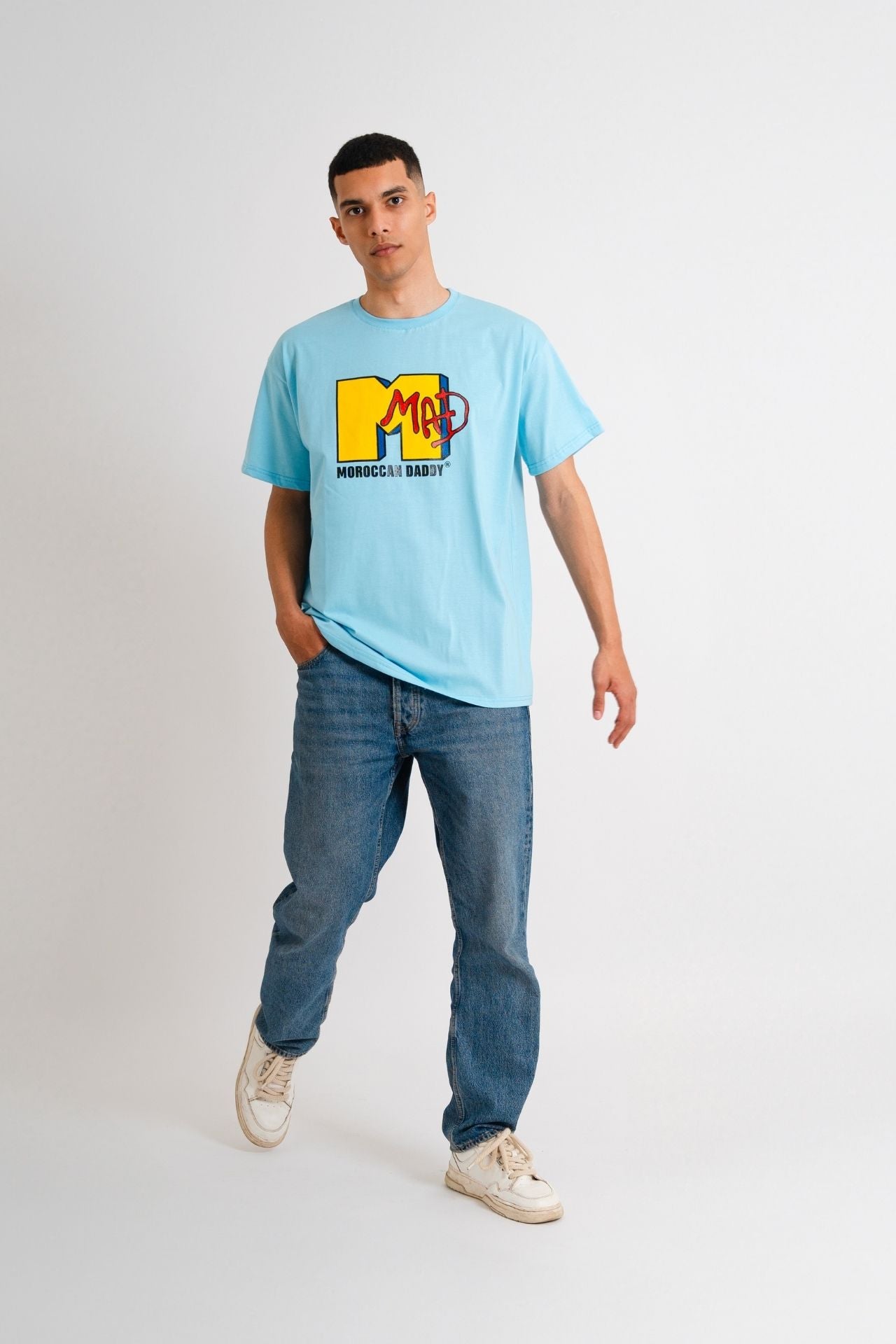 MAD BABY BLUE T-SHIRT